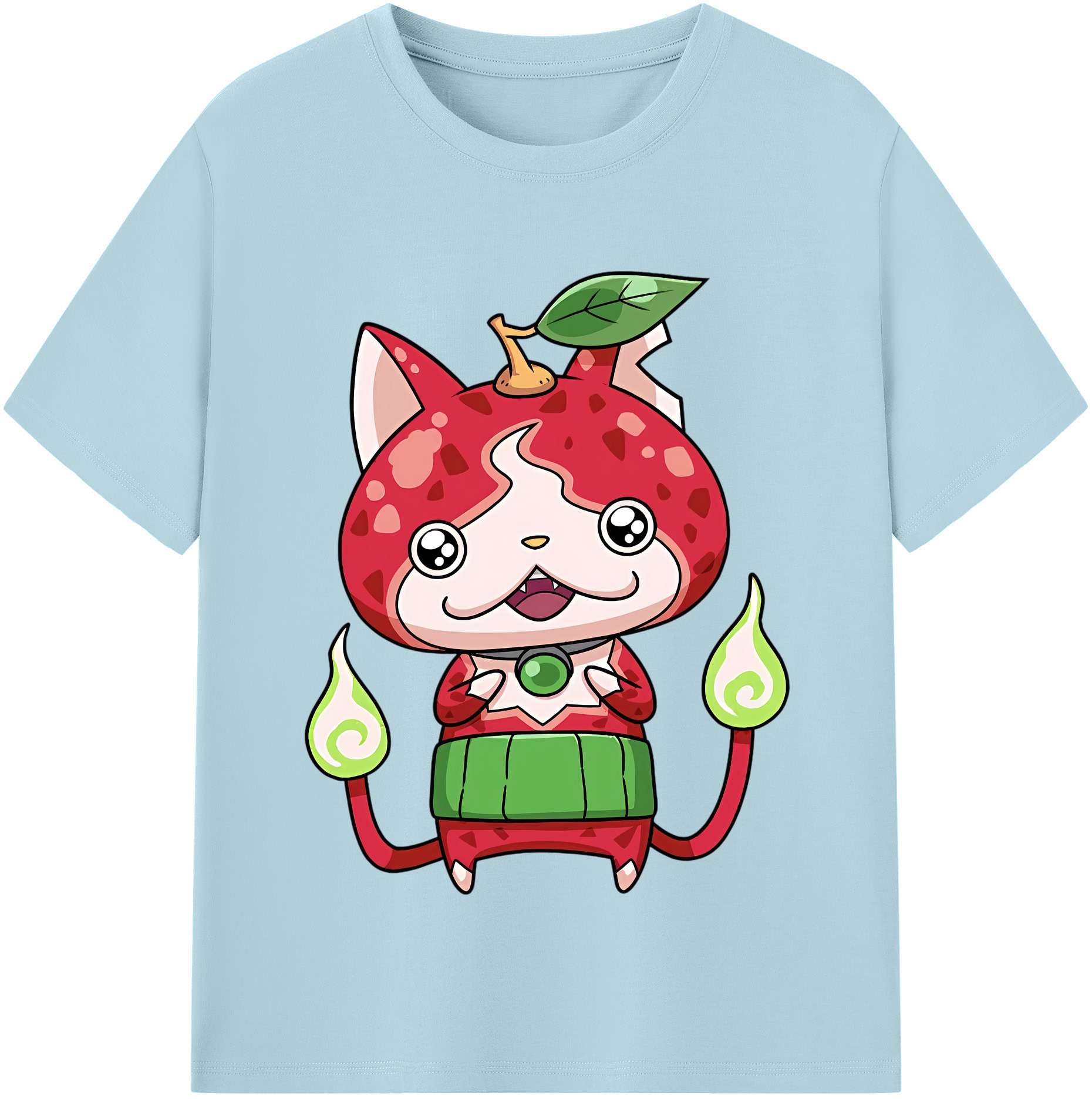 （画像用） 妖怪ウォッチ Yo-kai Watch 綿100％半袖Tシャツ（フロントプリント）